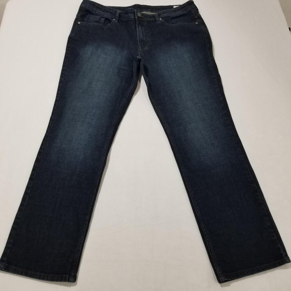 Buffalo David Bitton Jeans Mens 38x32 Jackson X Straight Dark Wash